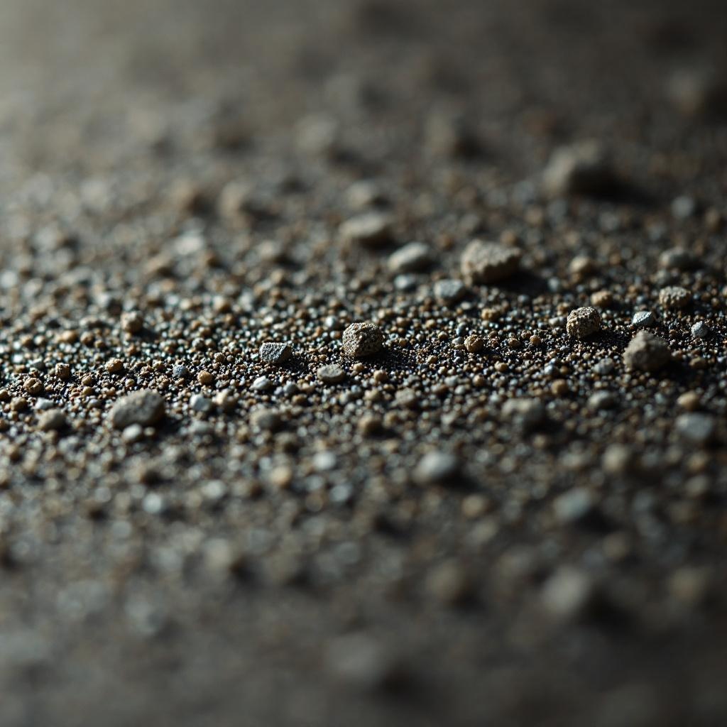 sandpaper grit (macro)