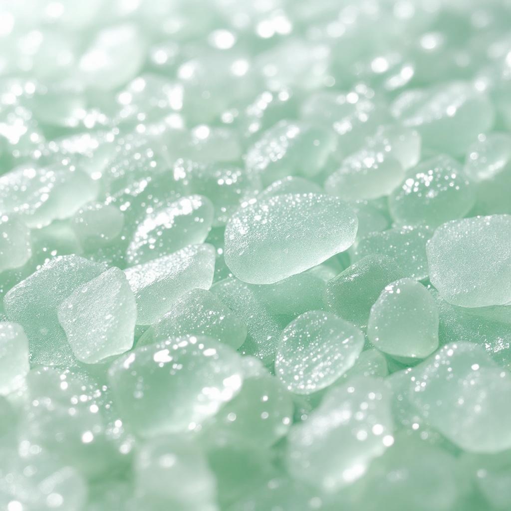 sea glass surface (macro)