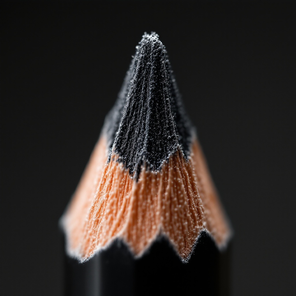 graphite pencil tip