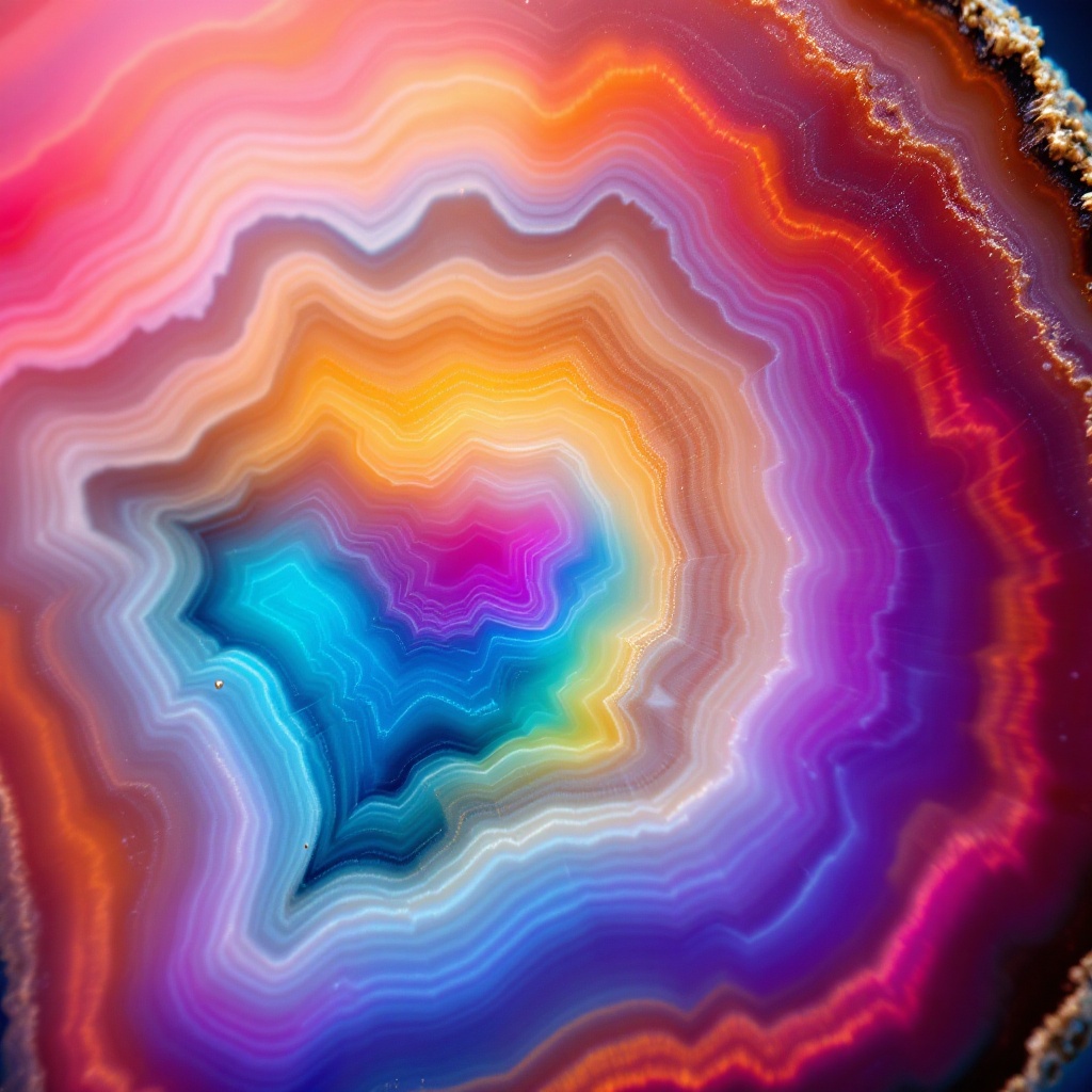 agate geode banding