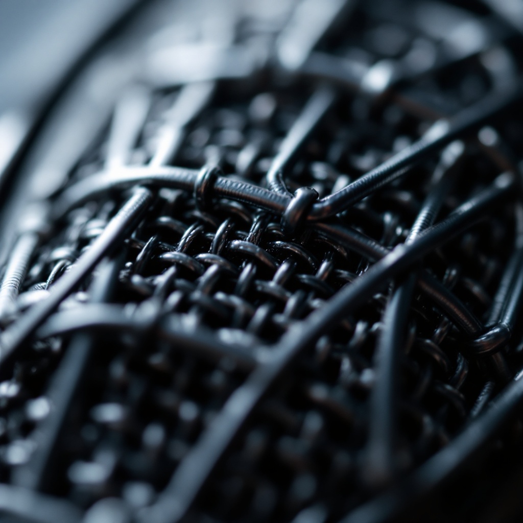 microphone mesh grill (macro)