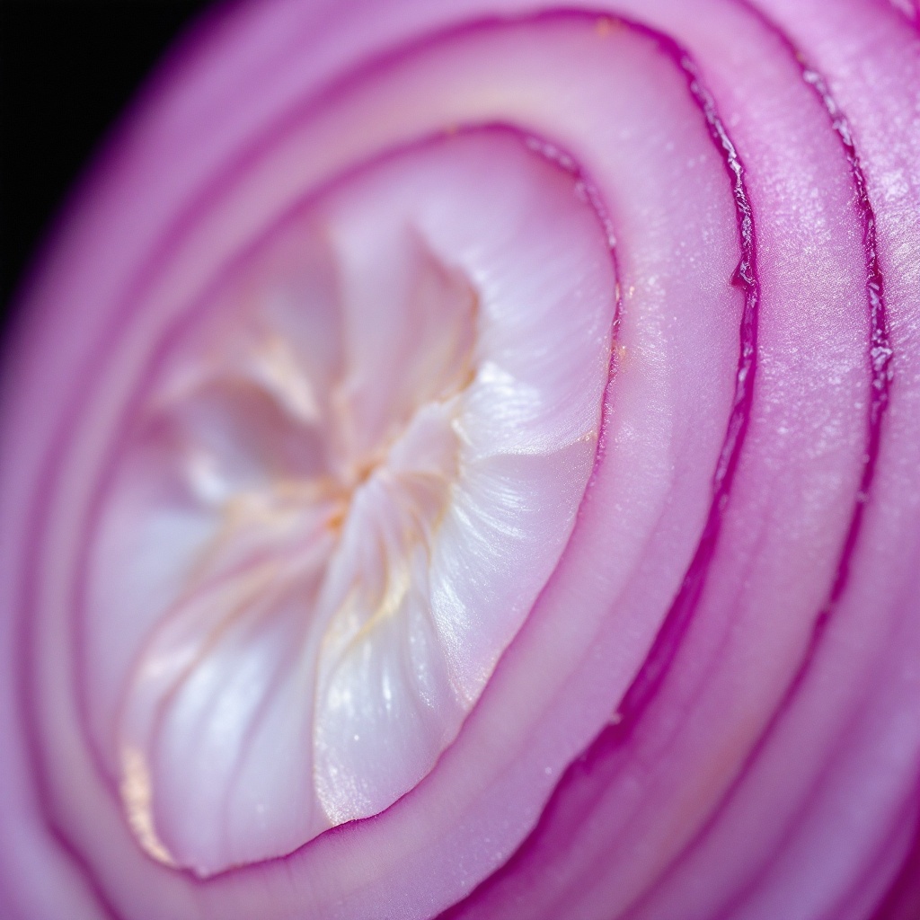 onion skin cells (macro)