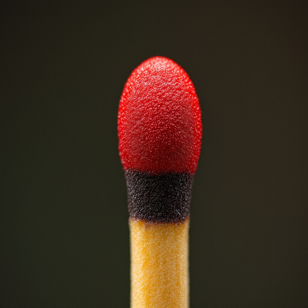 Matchstick head (macro)