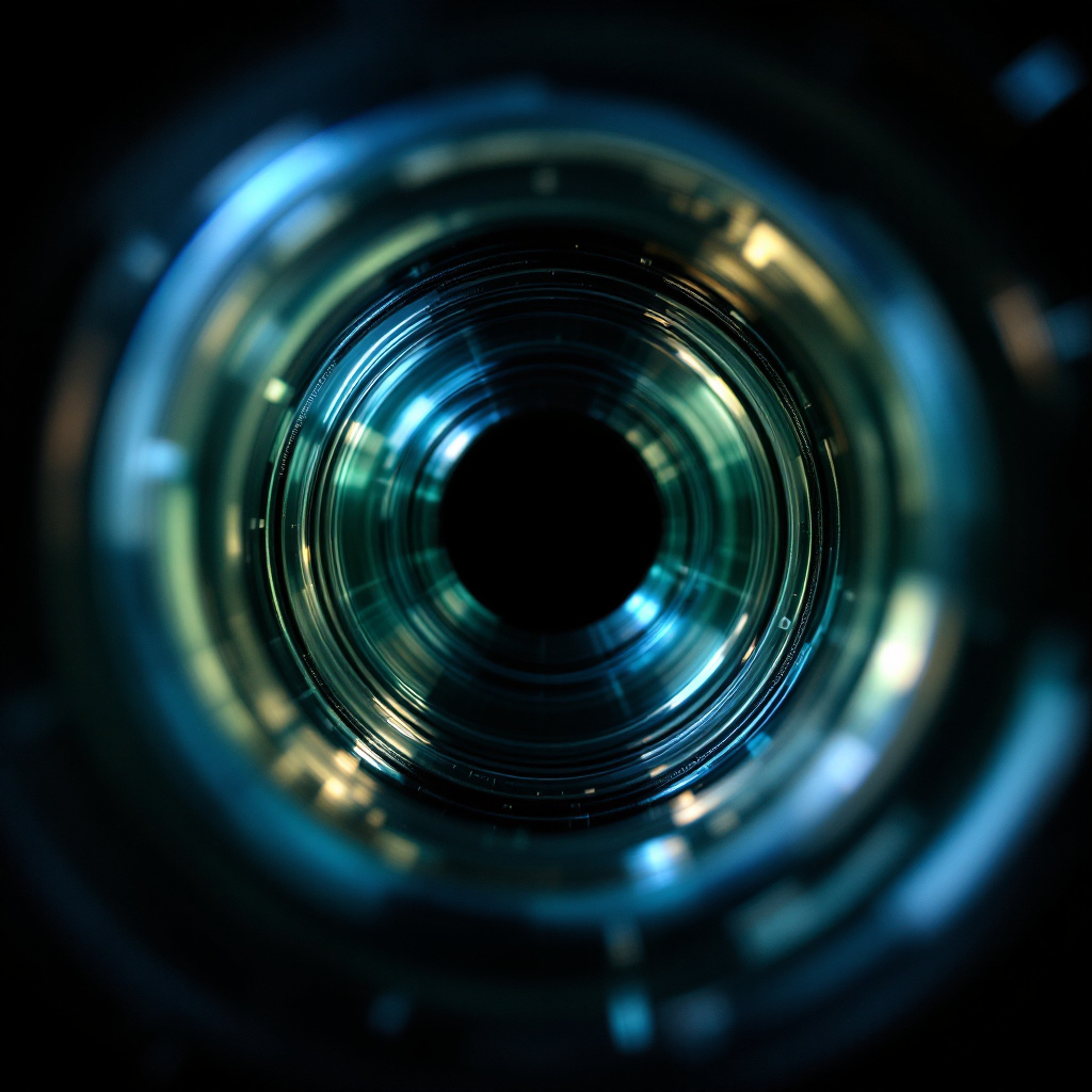 Bottom of glass bottle (from beneath)