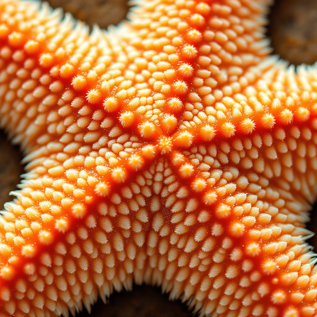 Starfish arm surface