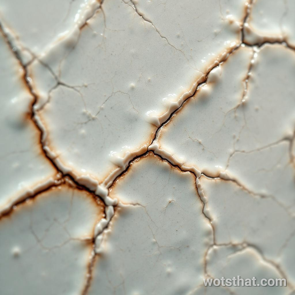 Pottery glaze crazing