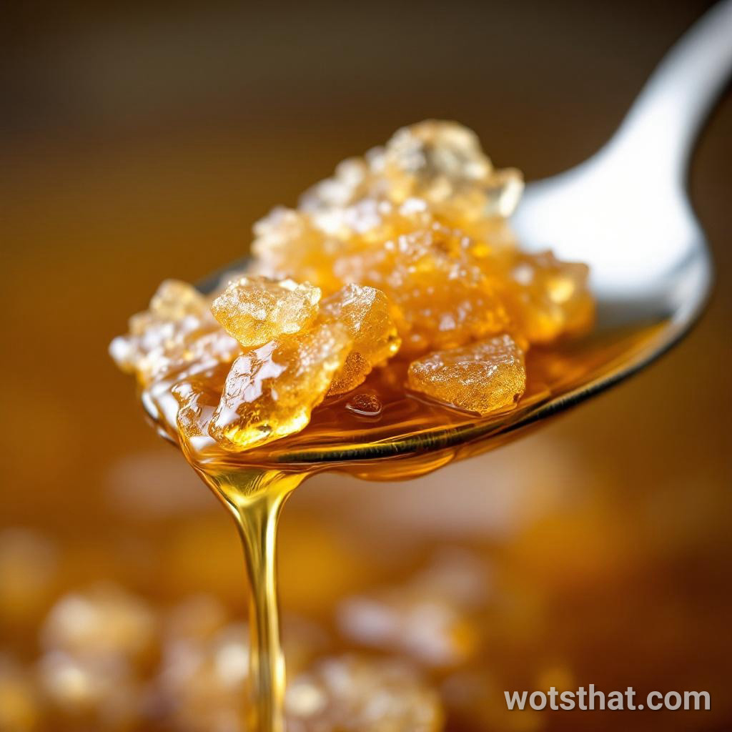 Crystallised honey