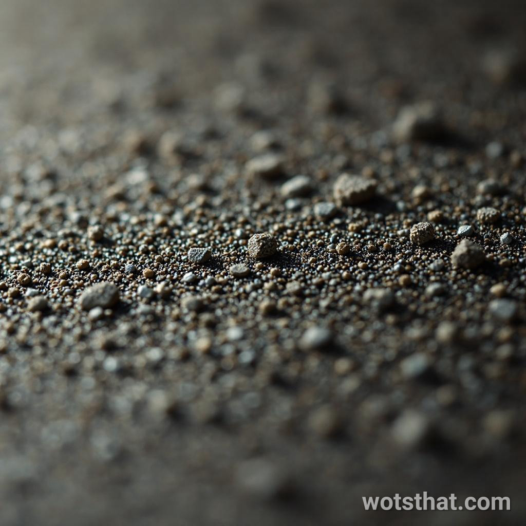 Sandpaper grit (macro)