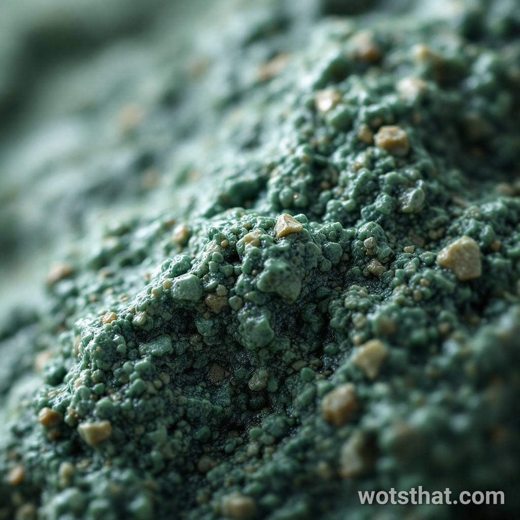 Serpentinite rock surface