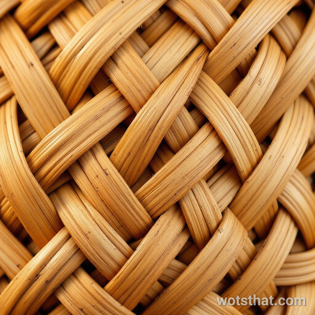 Willow basket weave (macro)
