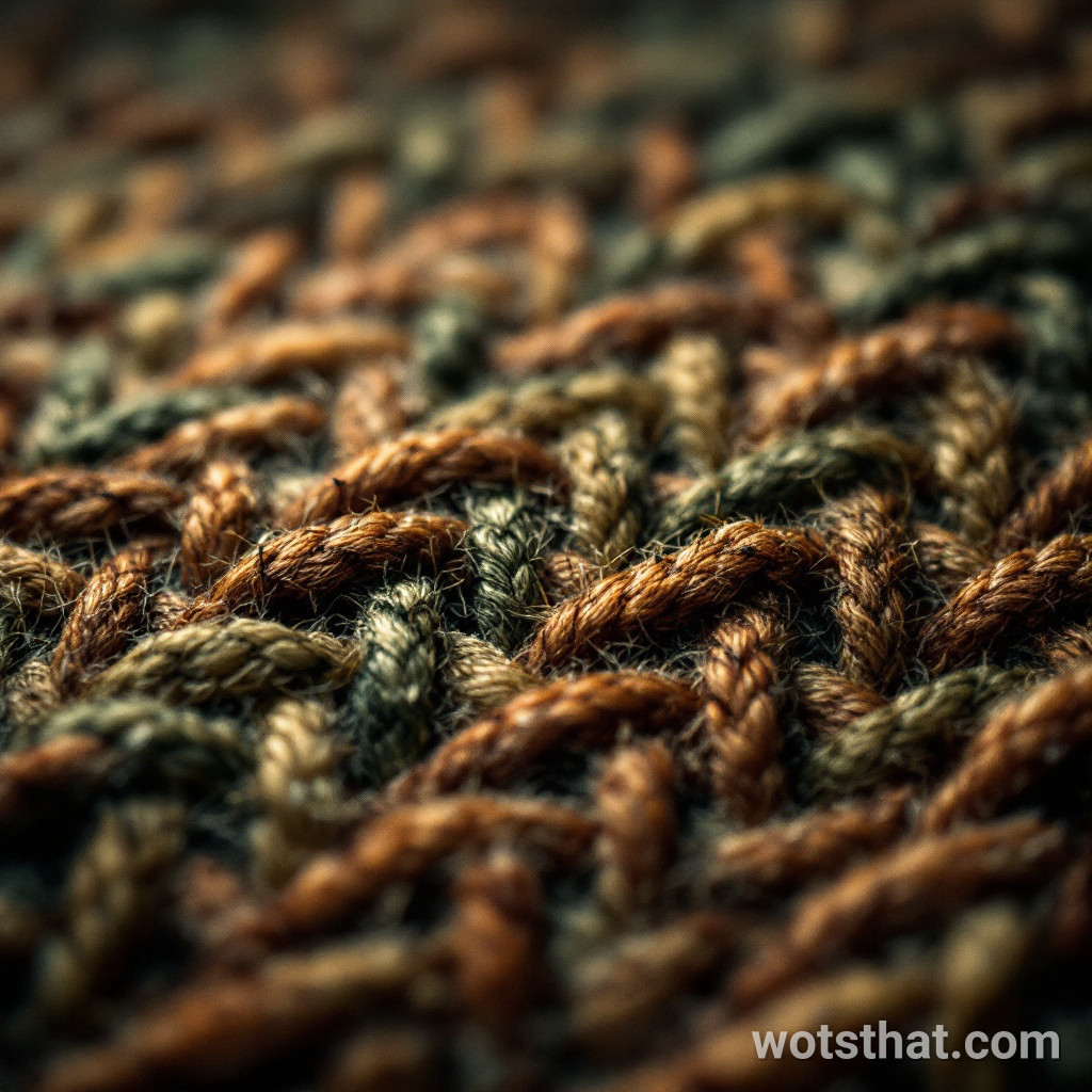 Tweed herringbone weave