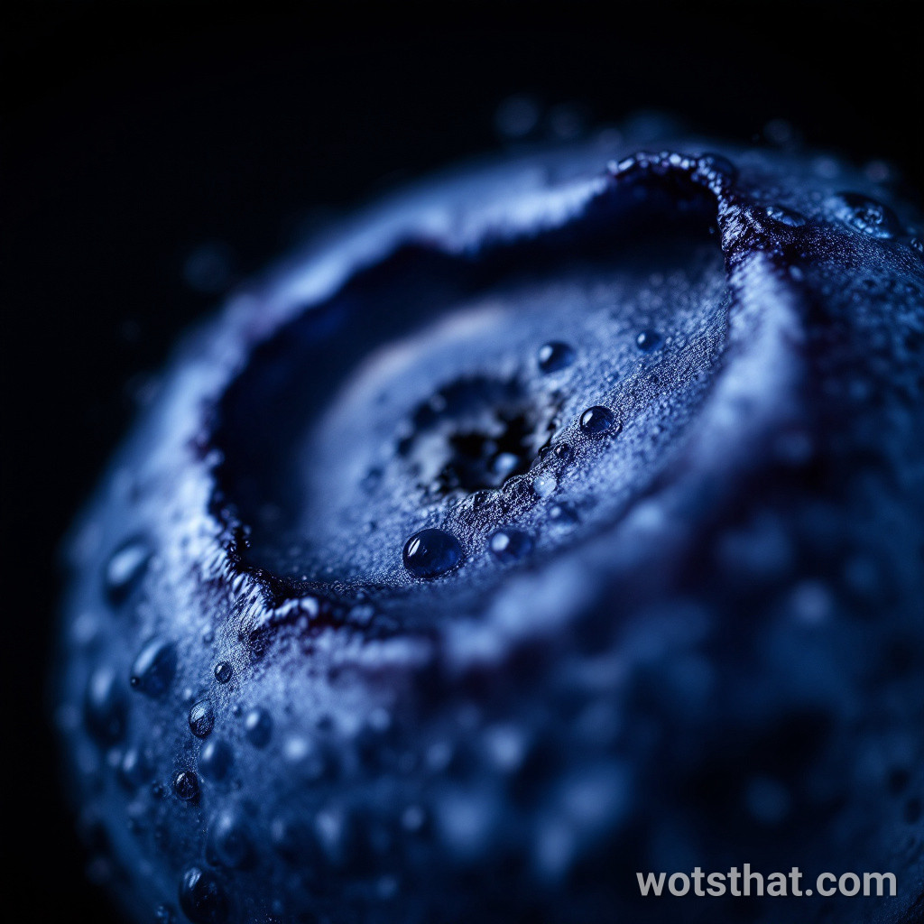 Blueberry skin (macro)