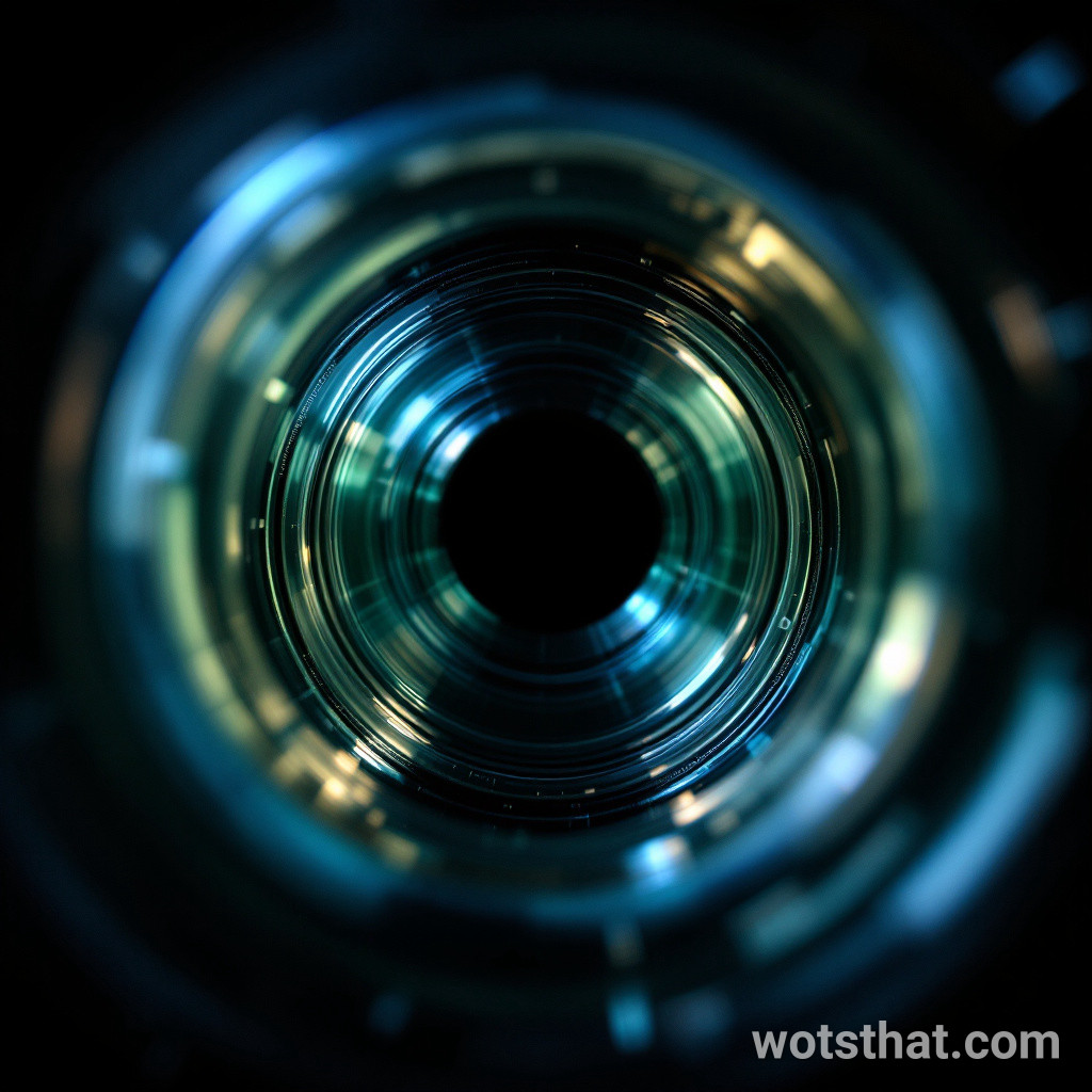 Bottom of glass bottle (from beneath)