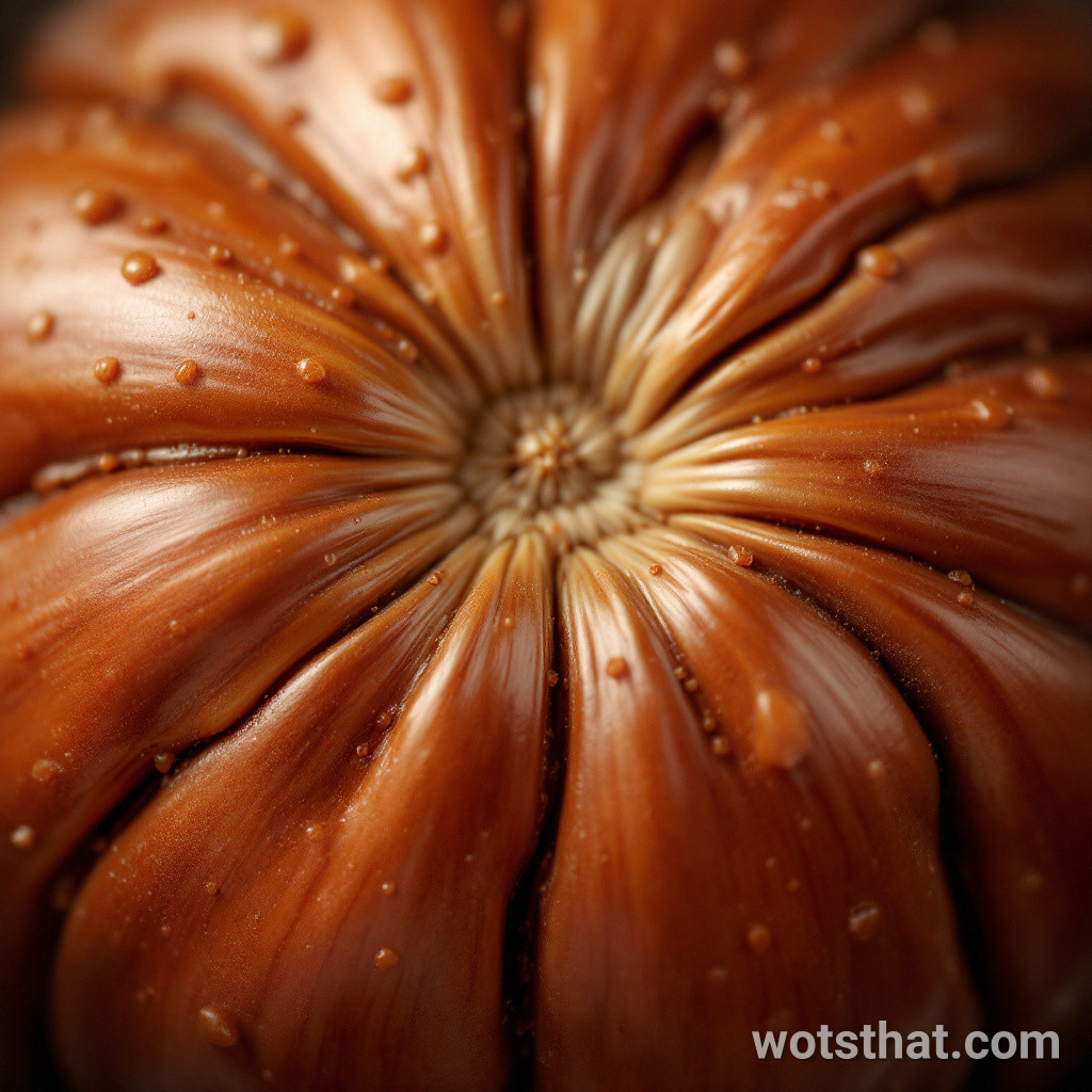 Horse chestnut surface (macro)
