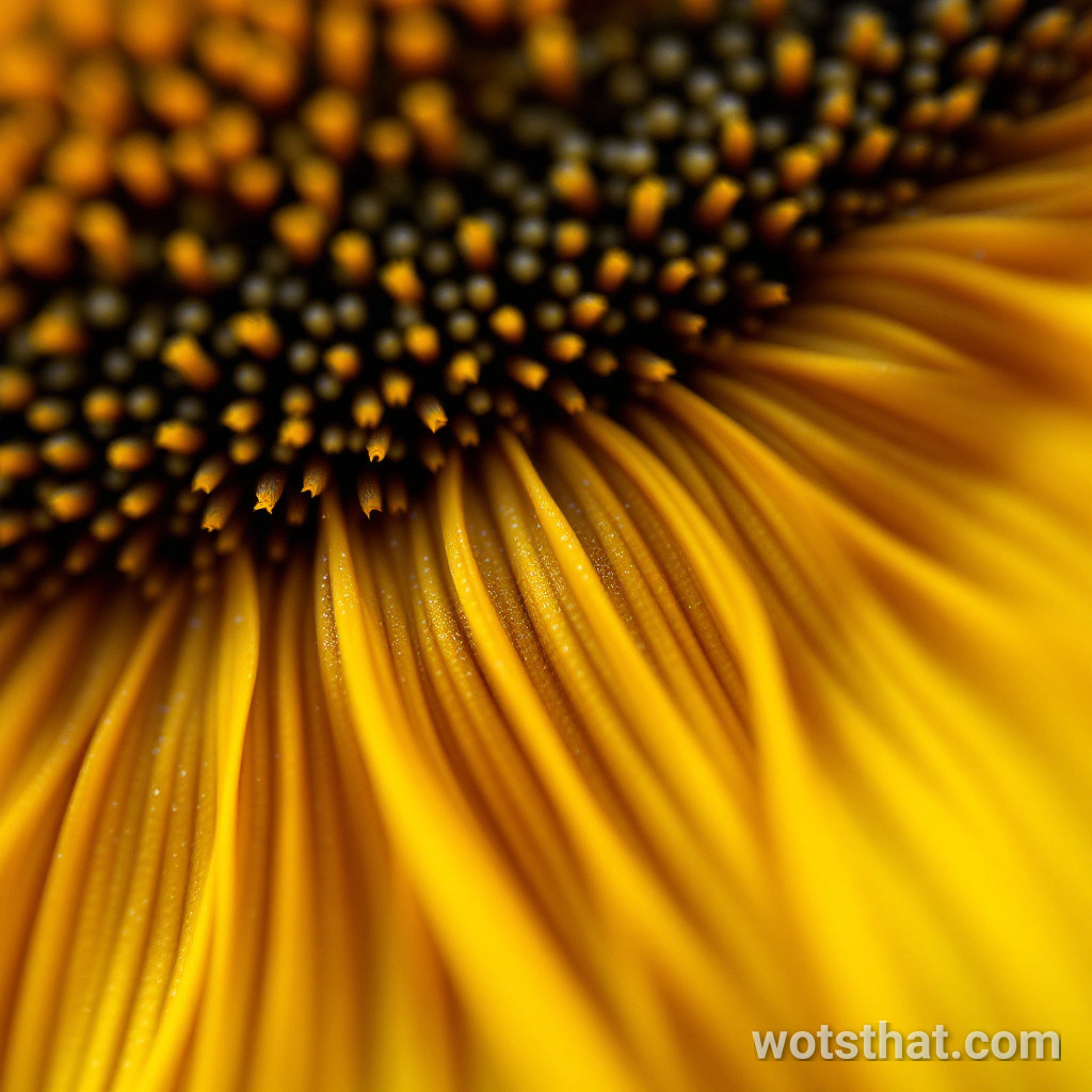 Sunflower petal