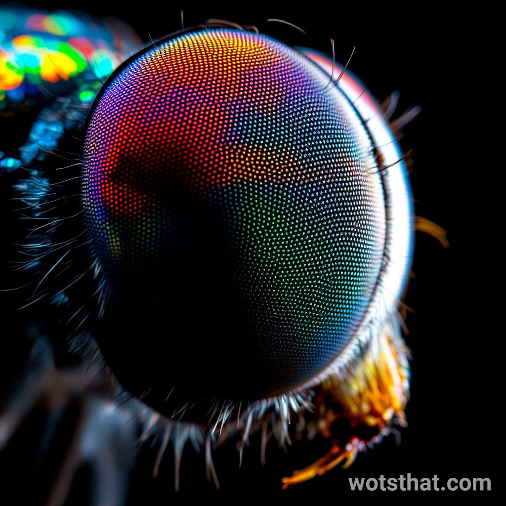Fly compound eye (macro)