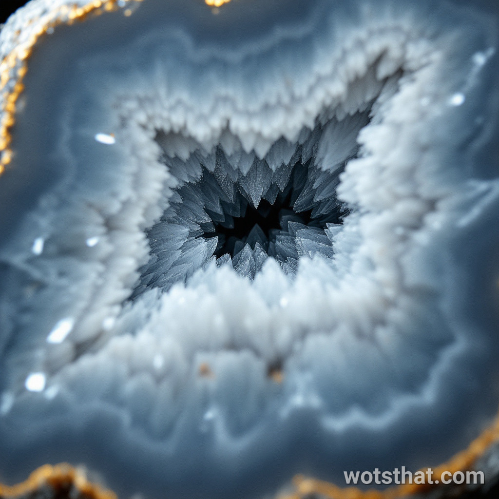 Geode cut face