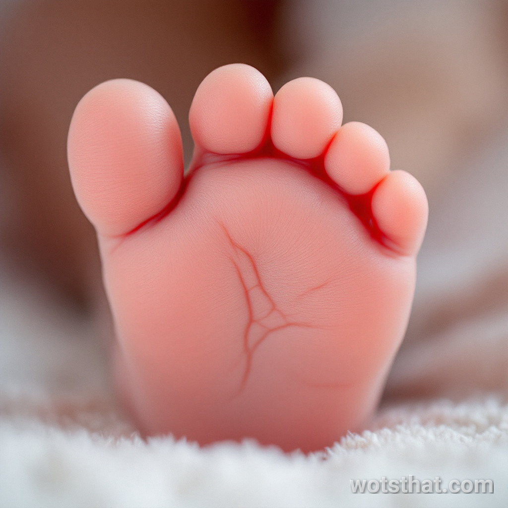 Baby foot sole