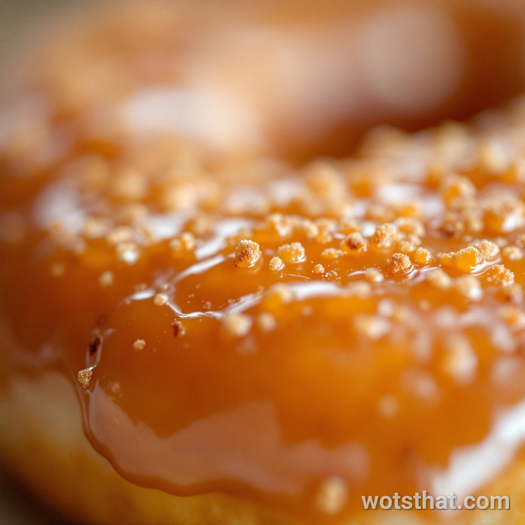 Cinnamon donut glaze