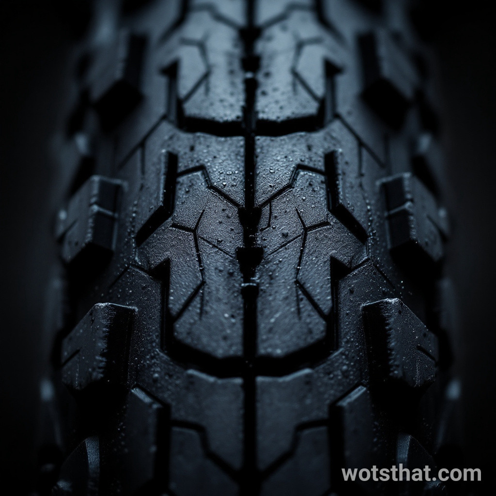 Bicycle tire tread