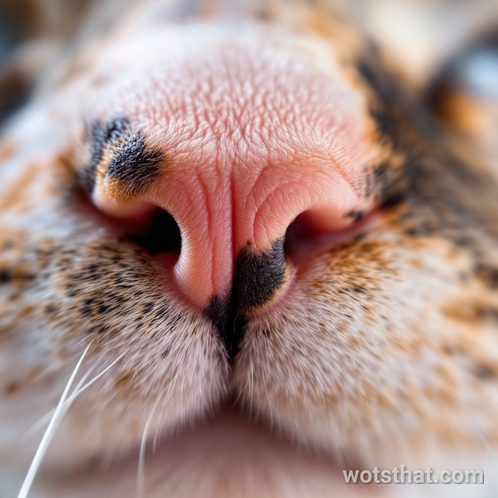 Cat nose leather
