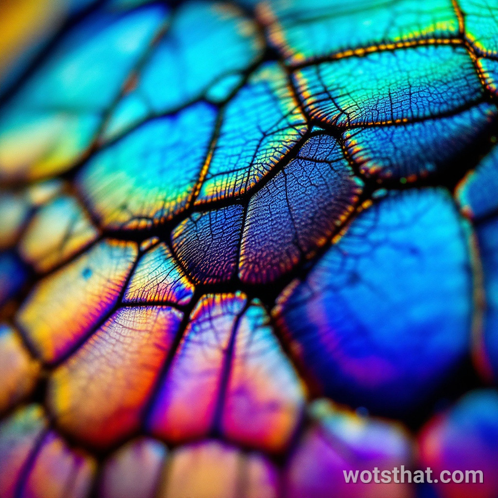 Butterfly wing scales