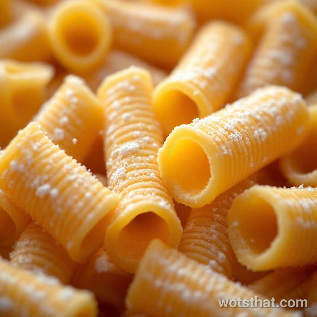 Dried pasta shapes