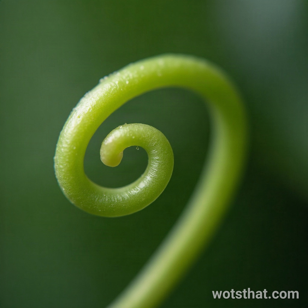 Cherry stem surface (macro)