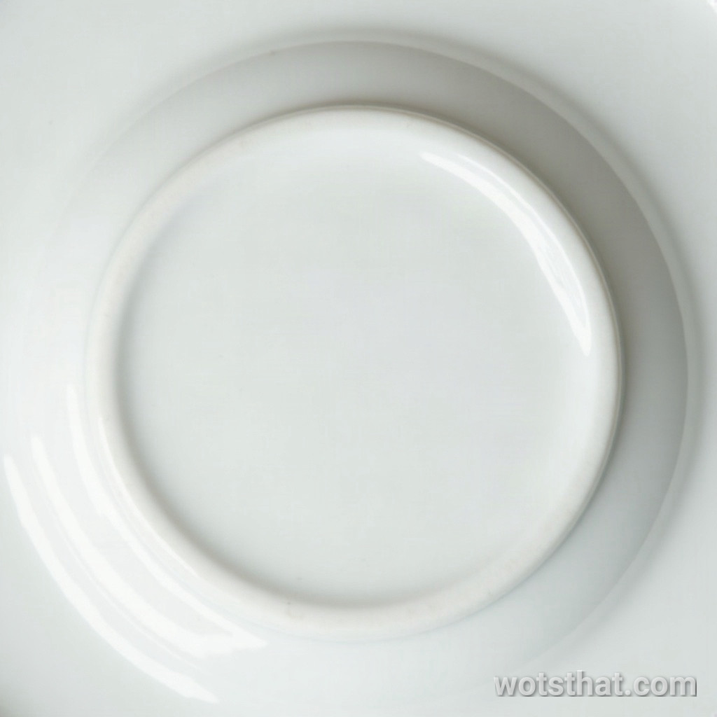 China plate porcelain surface (macro)