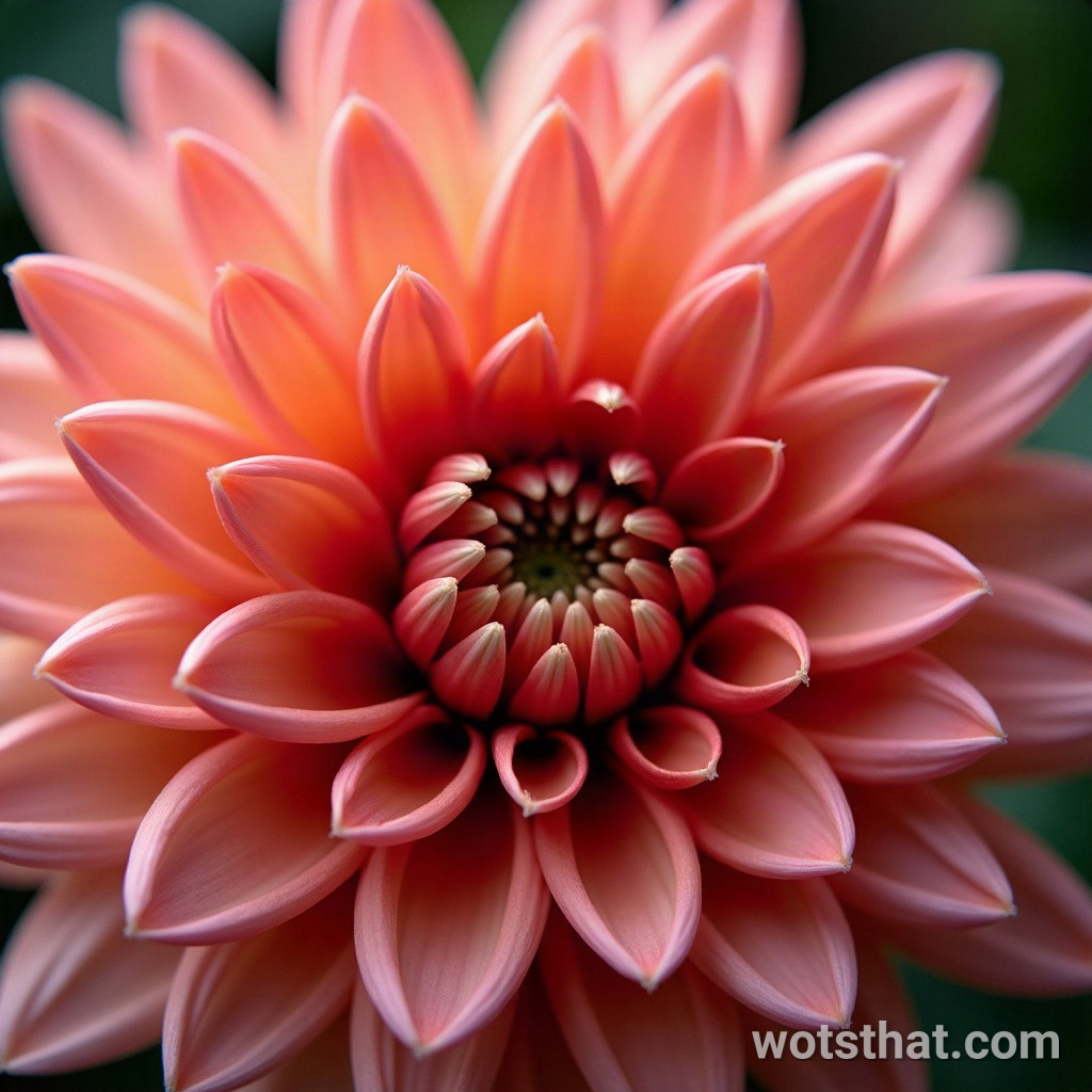 Chrysanthemum petal cluster (macro)