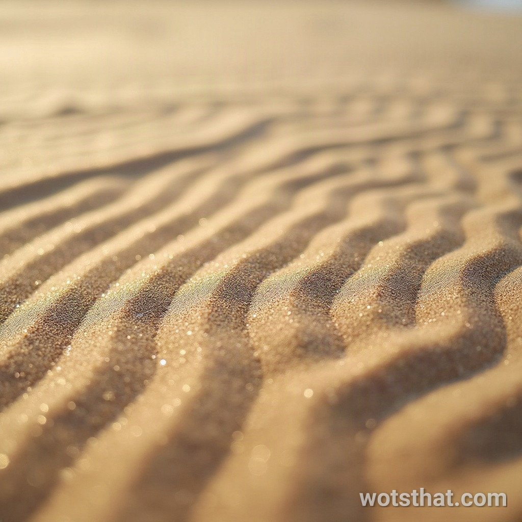 Ripple sand pattern (macro)