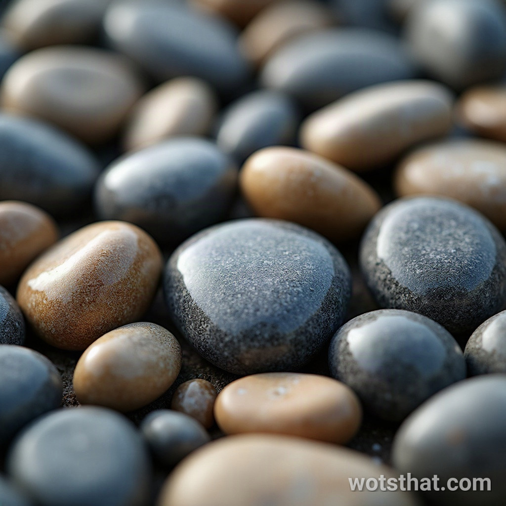 River pebble texture (macro)