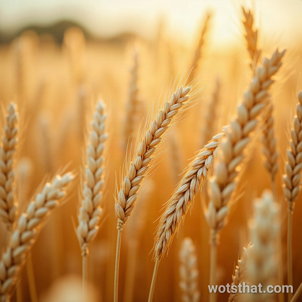 Wheat field texture (macro)