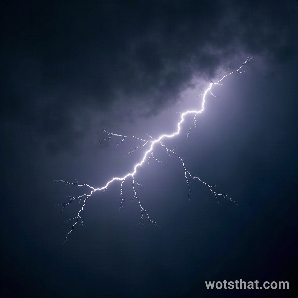 Thunderstorm lightning texture (macro)
